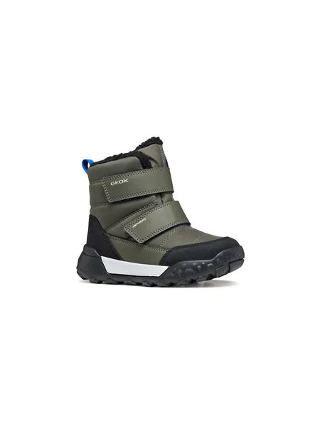 Snehule Geox J Trekkyup Boy B Abx S Tmavo zelená