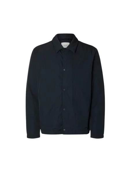 Kurtka Selected Homme niebieska
