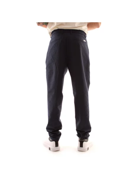 Pantaloni Eax albastru