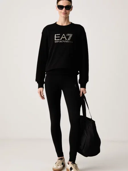 Pantaloni Ea7 Emporio Armani negru