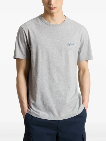 Tricou Woolrich cu autograf gri