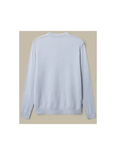 Sweter Gabba wełniany niebieski