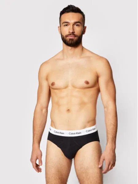 Klasične hlačke Calvin Klein Underwear črna