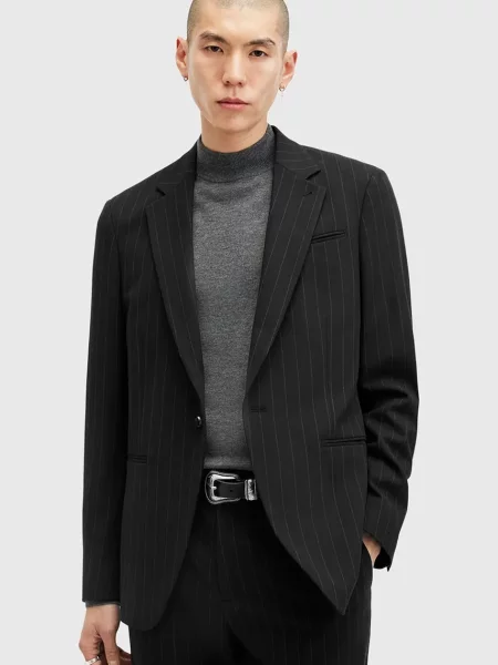 Suknjič AllSaints HEDDON črna