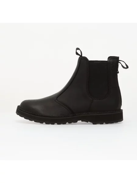 Sneakers Clarks Solsbury Easy Black Leather EUR 45 negru