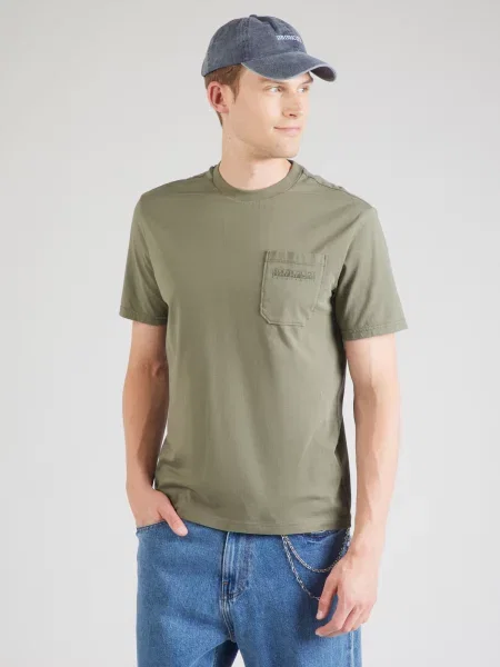 Napapijri Tricou S-Fanes verde