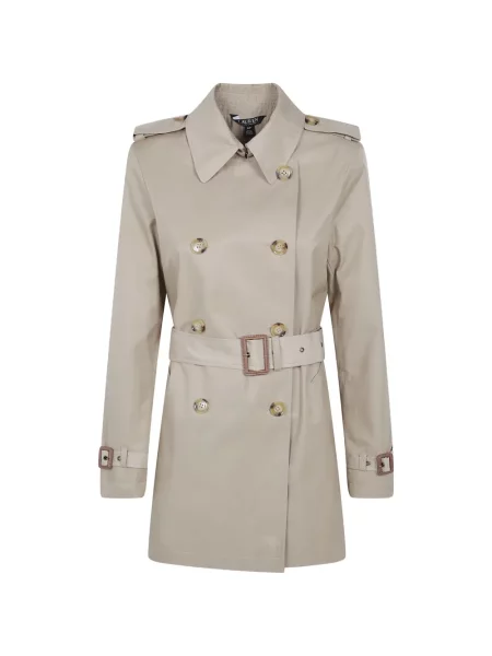 Cu centură trenci Lauren Ralph Lauren cu două rânduri de nasturi