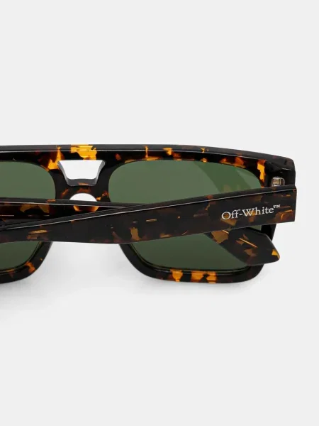 Off-White ochelari de soare maro alb