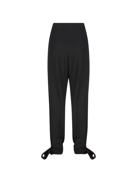 Pantaloni Chloé cu funde negru