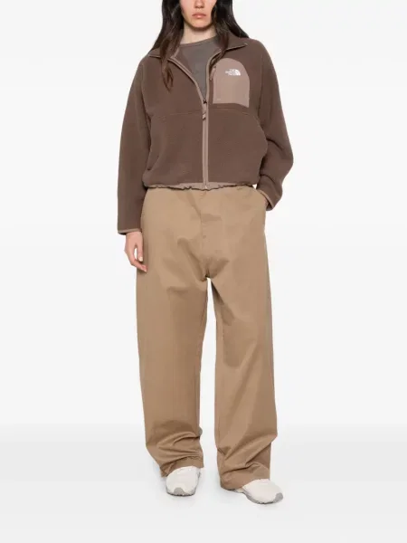 Hanorac cu fermoar The North Face maro