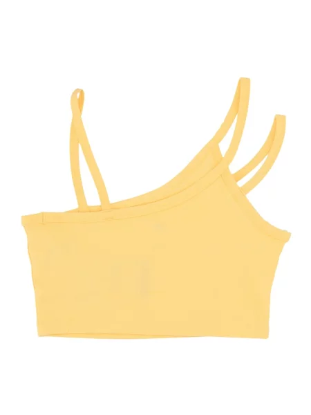 Koszulka Nike o krotszym kroju żółta