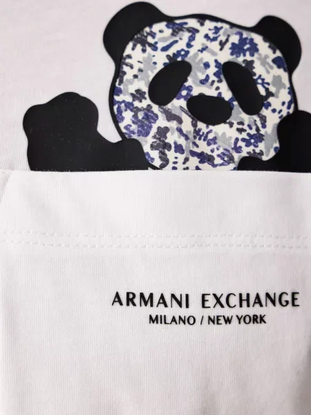 Armani Exchange férfi póló fehér