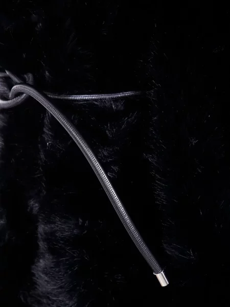 Krzneni kaput Sportmax crna