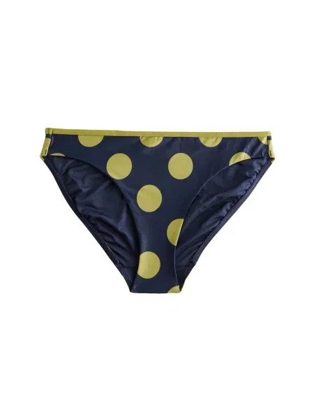 Next Bikini hlačke hohes Bein temno / svetlo zelena modra