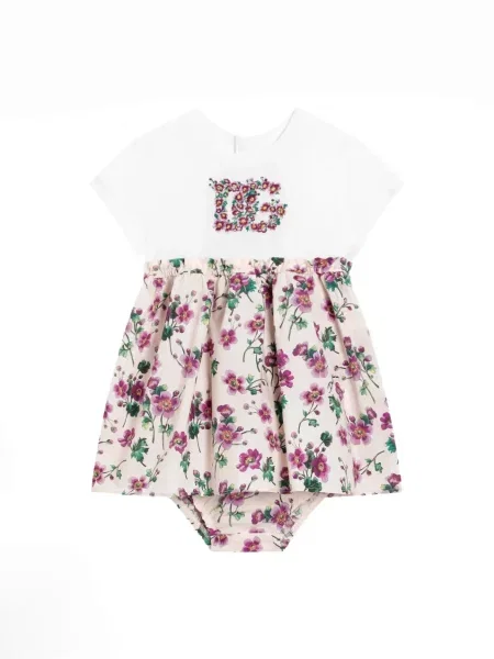 Sukienka dziecięca Dolce And Gabbana biała