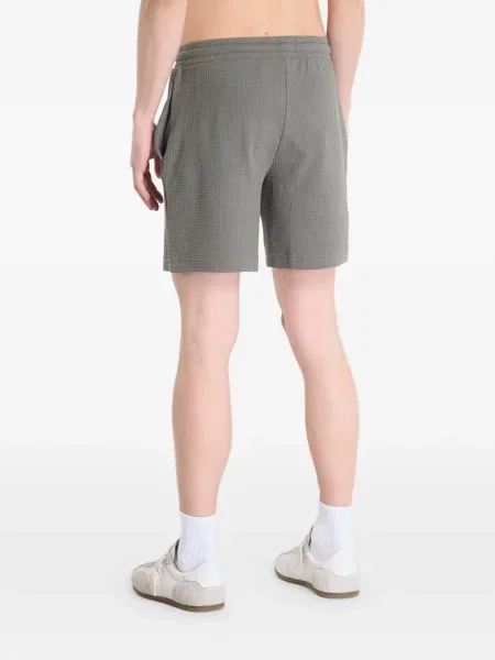 Pantaloni scurți Hugo tricotate verde