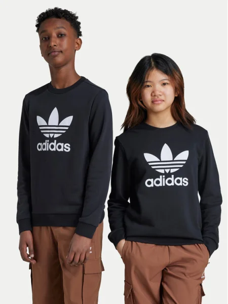 Adidas Bluză Trefoil negru