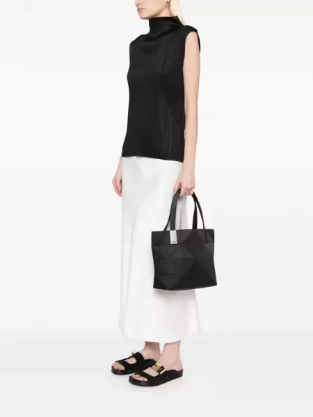 Бягане шопинг чанта Bao Bao Issey Miyake черно