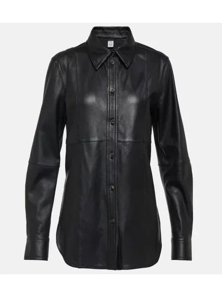 Top Toteme din piele negru