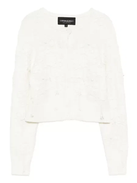 Cardigan Cynthia Rowley alb