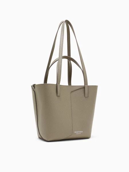 Emporio Armani Сумка Шкіра бежевий