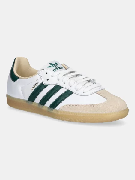 Adidas Originals sneakers din piele Samba OG alb