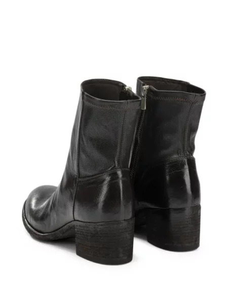 Botine Officine Creative din piele negru
