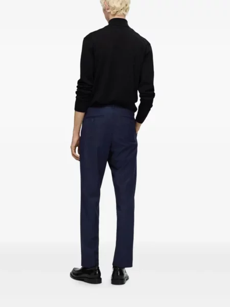 Pantaloni Selected cu cordon alb