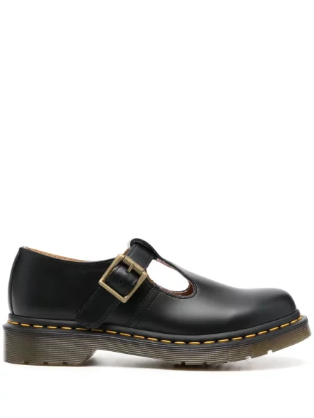 Kožené lodičky Dr. Martens černé