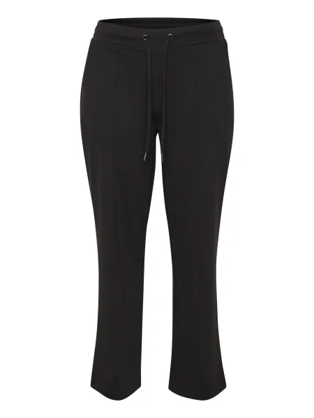 KAFFE CURVE Nadrág fekete