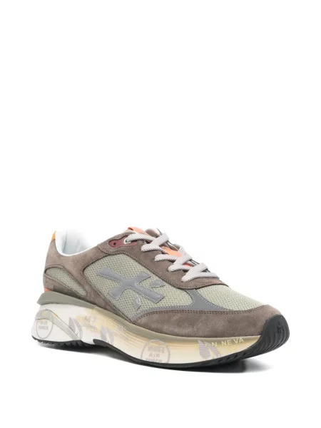 Sneakerși Premiata cu șireturi din dantelă