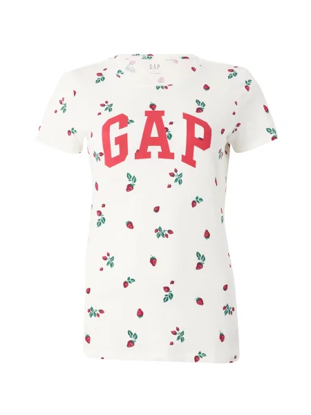 GAP Tricou CLSC verde / roșu alb