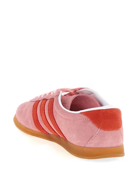 Велурени маратонки Adidas Gazelle розово
