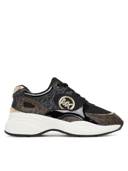 Sneakersy MICHAEL Michael Kors brązowe