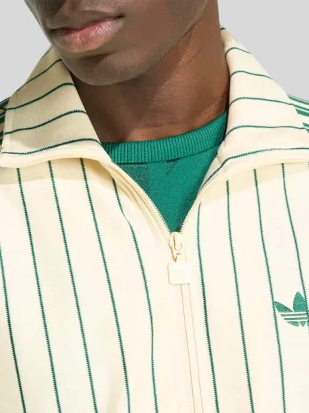 Bluza rozpinana o kroju regular fit z wyhaftowanym logo model FIREBIRD TT PS' Adidas Originals biała
