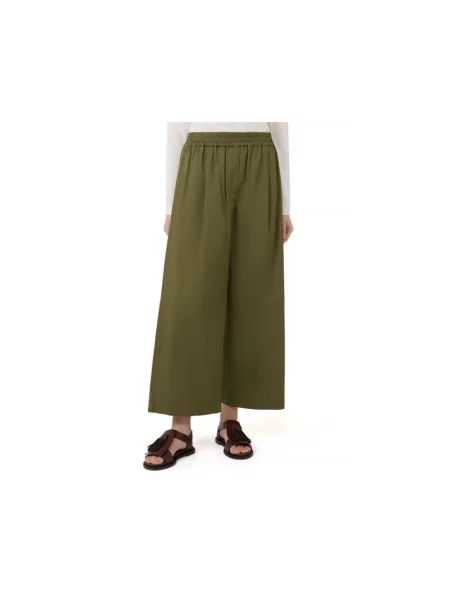 Spodnie Weekend Max Mara zielone