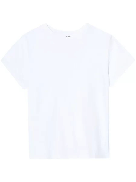 Tricou Re/done scurt alb