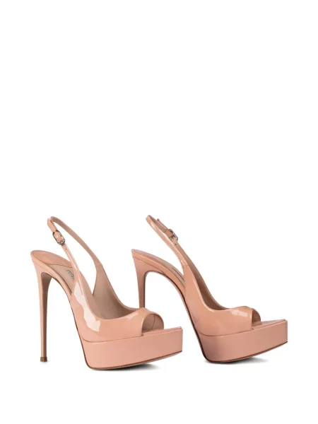 Pantofi cu toc Le Silla slingback roz