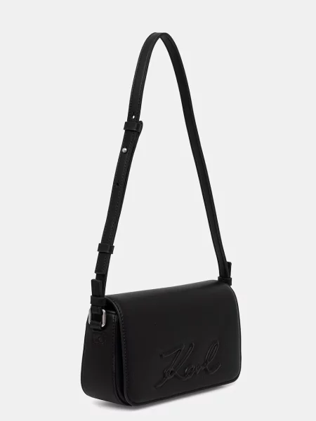 Кожаная сумка-багет Karl Lagerfeld