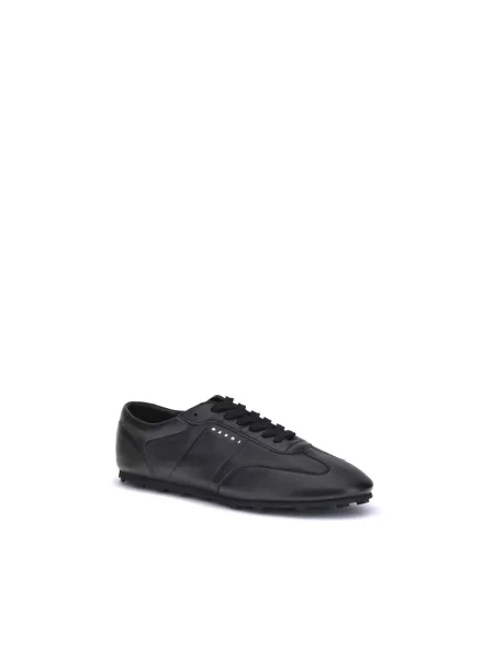 Sneakersy Marni skórzane piłkarskie czarne