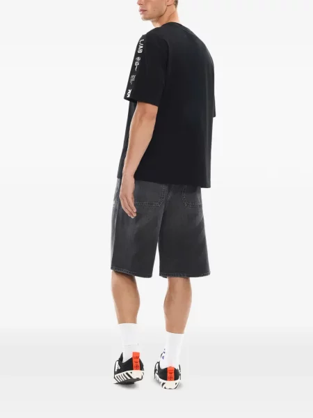 Džínsové šortky L/ab C/o Off-white biela