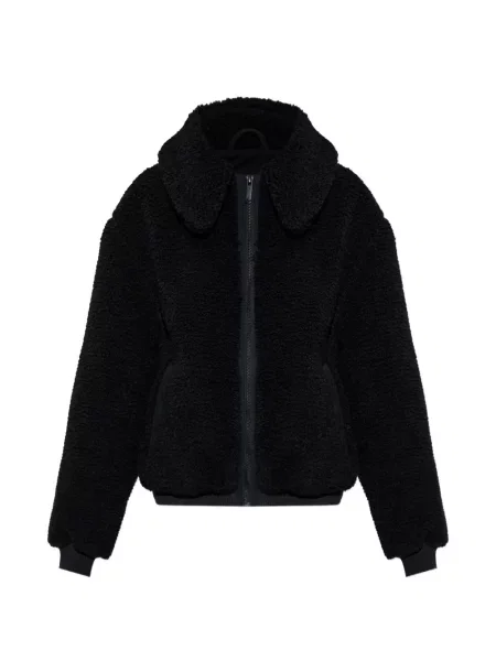 Geacă Canada Goose din fleece negru