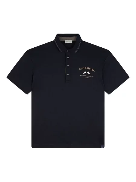 Polo Paul & Shark cu broderie albastru