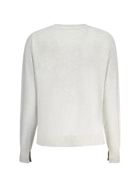 Pulover Pepe Jeans cu decolteu rotund gri