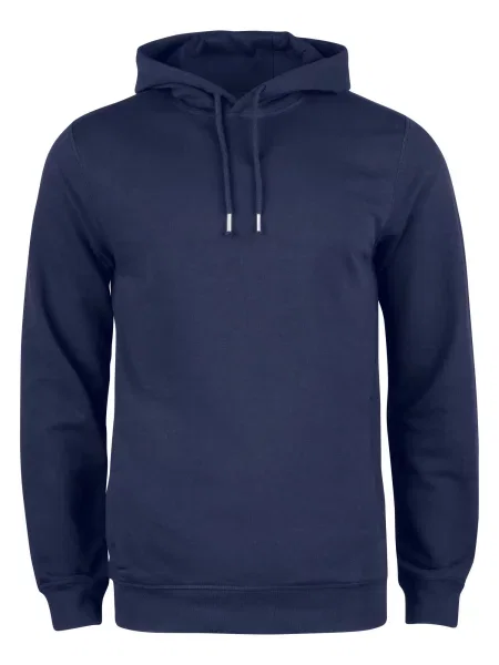 Clique Premium OC Hoody – bluza z kapturem z bawełny organicznej i z niebieska
