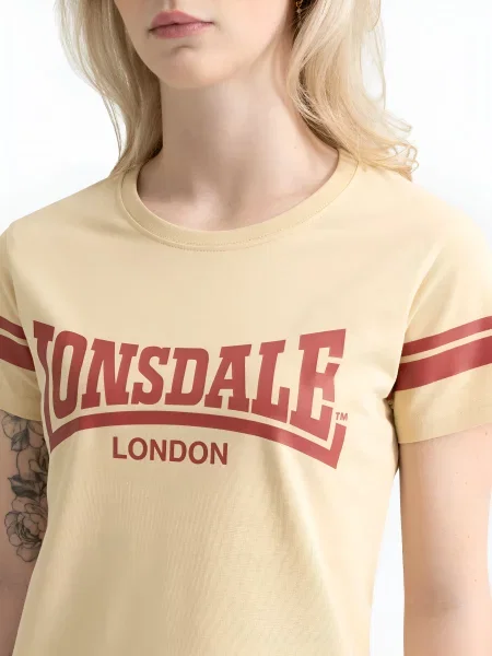 Футболка Lonsdale бежевая