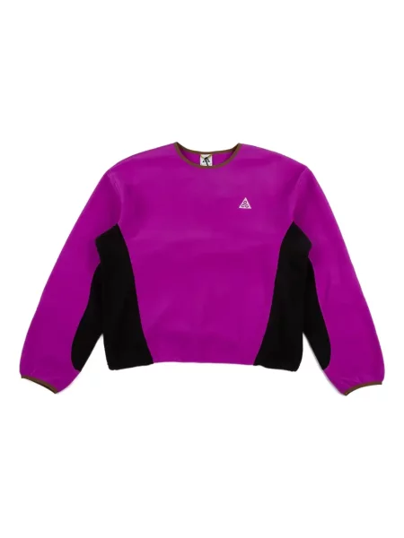 Șapcă Nike tricotate cu imagine cu decolteu rotund albastru