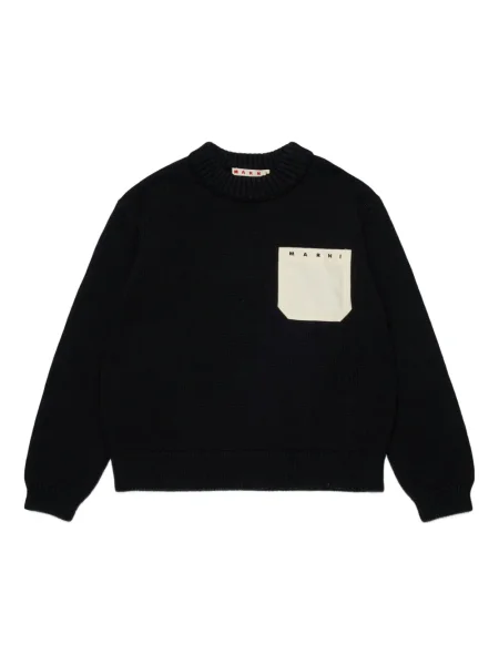 Sweter dziecięcy Marni czarny