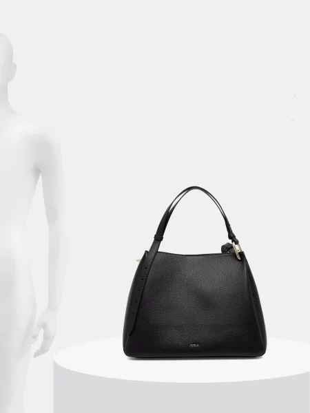 Кожаная сумка шоппер Furla