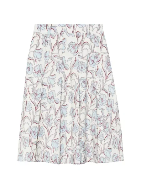 Fustă midi 3.1 Phillip Lim cu model floral cu imagine